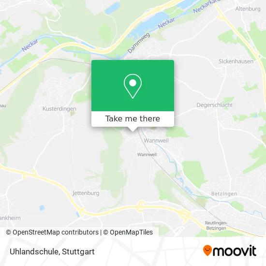 Uhlandschule map
