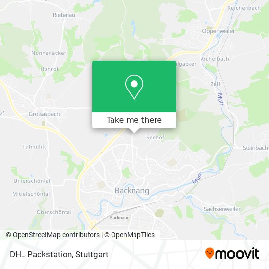 Карта DHL Packstation