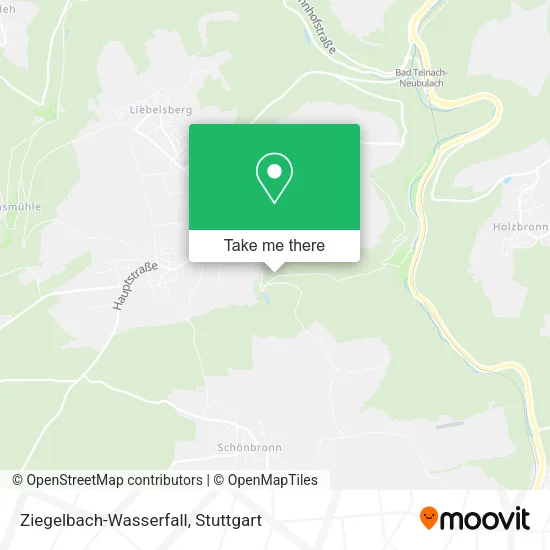 Карта Ziegelbach-Wasserfall
