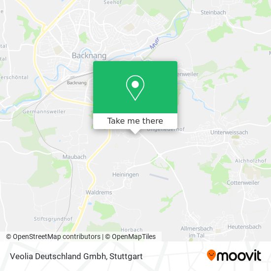 Veolia Deutschland Gmbh map