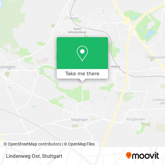 Lindenweg Ost map