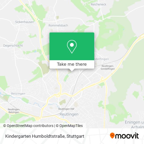 Kindergarten Humboldtstraße map