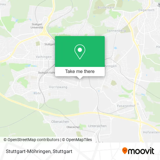 Карта Stuttgart-Möhringen
