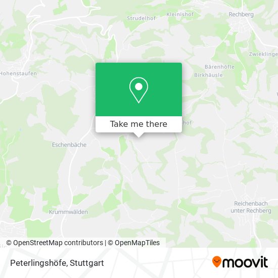 Peterlingshöfe map