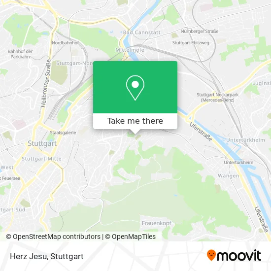 Карта Herz Jesu