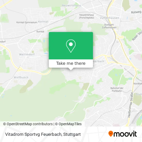 Карта Vitadrom Sportvg Feuerbach