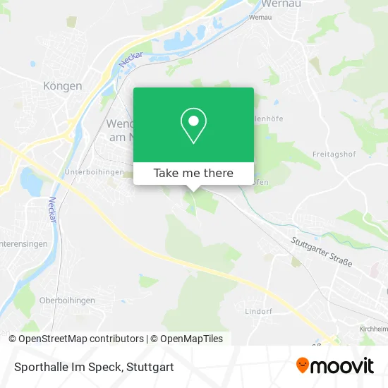 Карта Sporthalle Im Speck