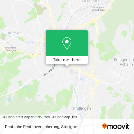 Карта Deutsche Rentenversicherung
