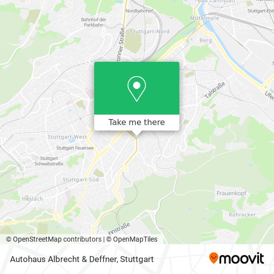 Autohaus Albrecht & Deffner map