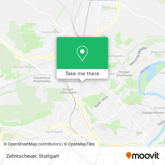 Карта Zehntscheuer