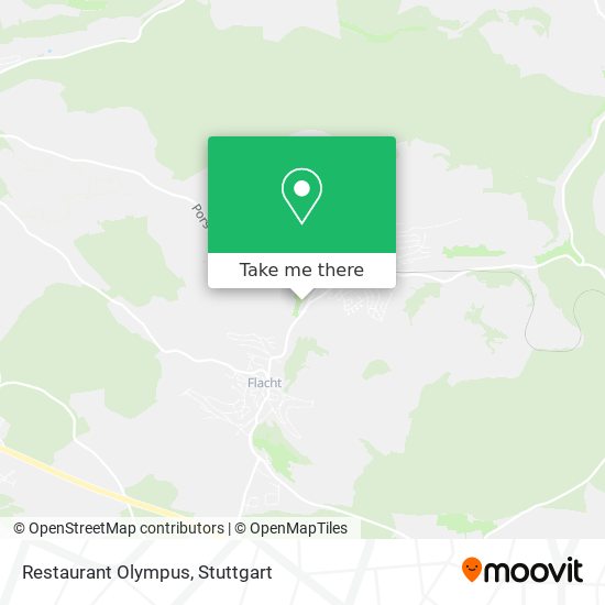Restaurant Olympus map