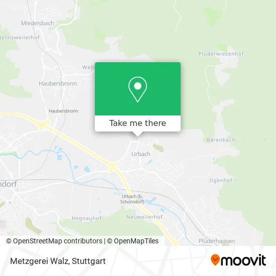 Карта Metzgerei Walz
