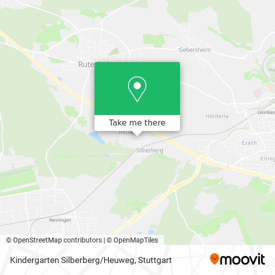 Карта Kindergarten Silberberg/Heuweg