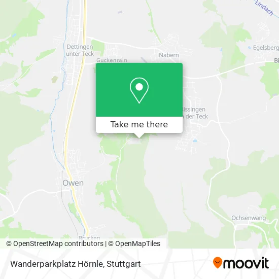 Карта Wanderparkplatz Hörnle