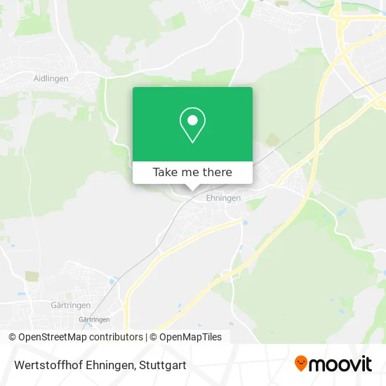 Карта Wertstoffhof Ehningen