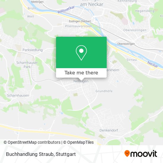 Buchhandlung Straub map