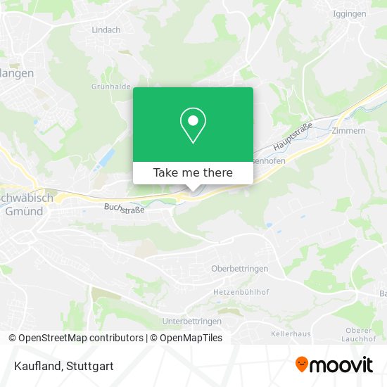 Kaufland map