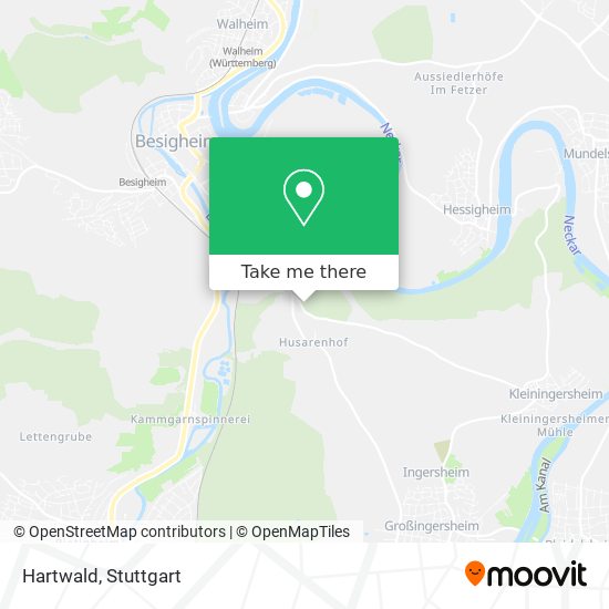 Карта Hartwald