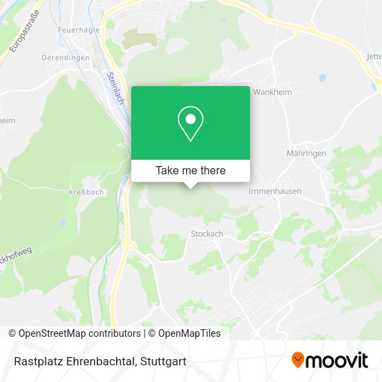 Карта Rastplatz Ehrenbachtal