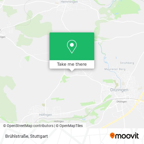 Brühlstraße map