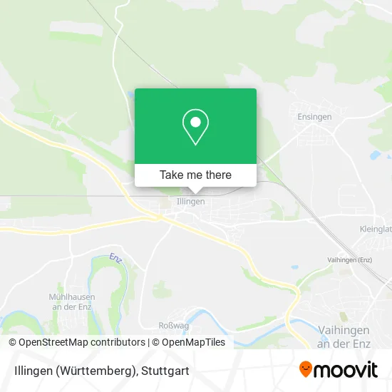 Карта Illingen (Württemberg)