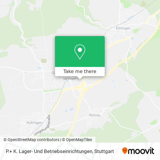 P.+ K. Lager- Und Betriebseinrichtungen map