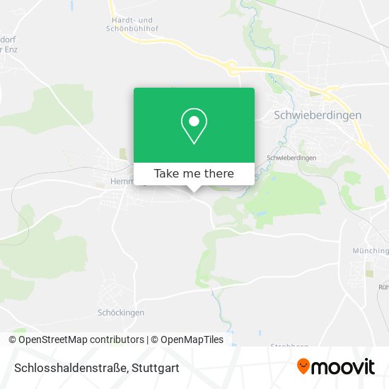 Schlosshaldenstraße map