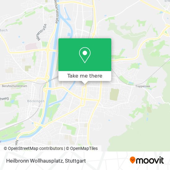 Heilbronn Wollhausplatz map