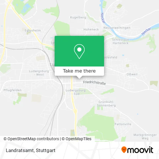 Карта Landratsamt