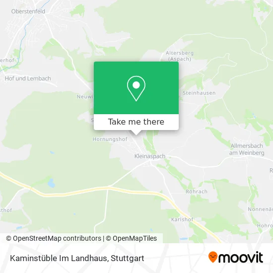 Карта Kaminstüble Im Landhaus