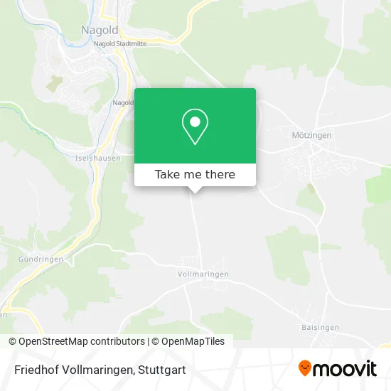 Карта Friedhof Vollmaringen