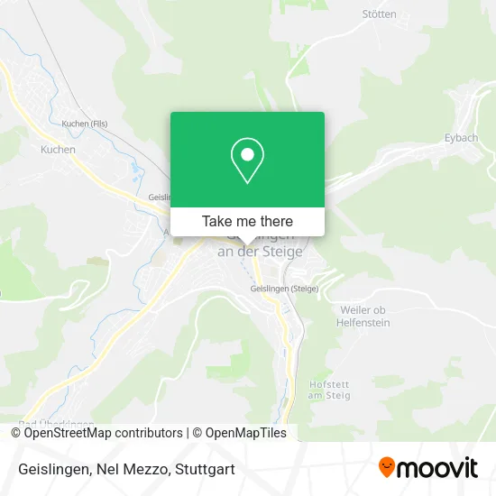 Карта Geislingen, Nel Mezzo