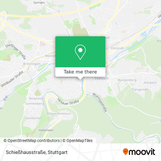 Schießhausstraße map