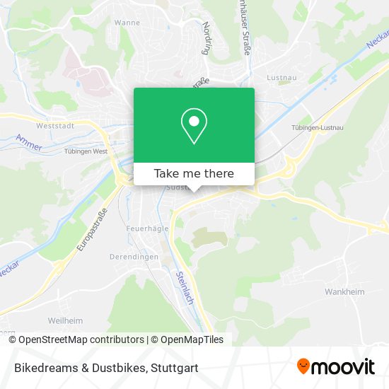 Bikedreams & Dustbikes map
