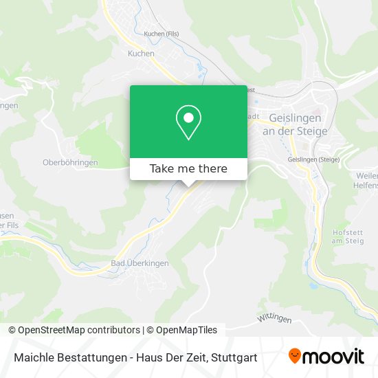 Maichle Bestattungen - Haus Der Zeit map