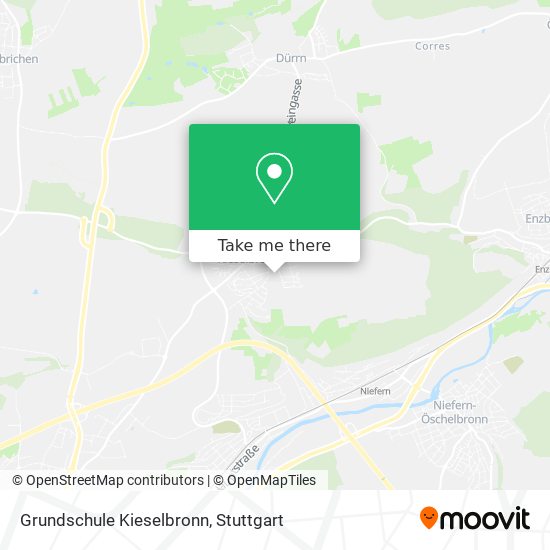 Grundschule Kieselbronn map