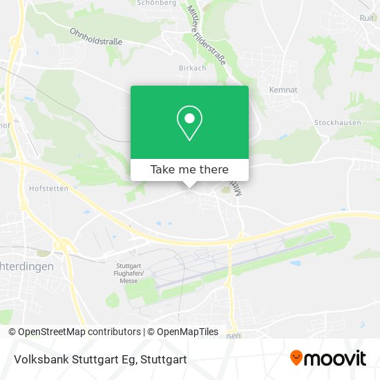 Карта Volksbank Stuttgart Eg
