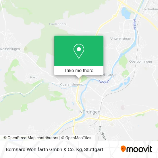 Карта Bernhard Wohlfarth Gmbh & Co. Kg