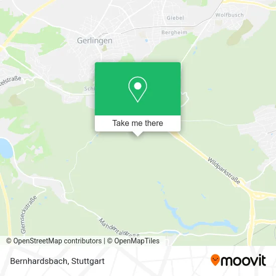 Карта Bernhardsbach