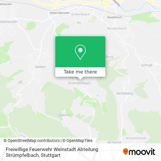 Freiwillige Feuerwehr Weinstadt Abteilung Strümpfelbach map
