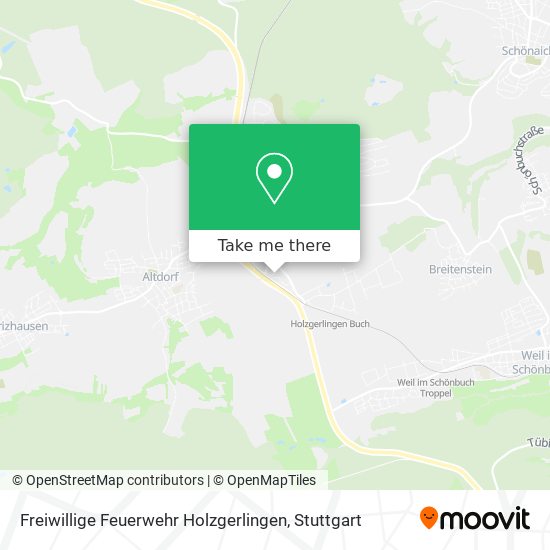 Freiwillige Feuerwehr Holzgerlingen map