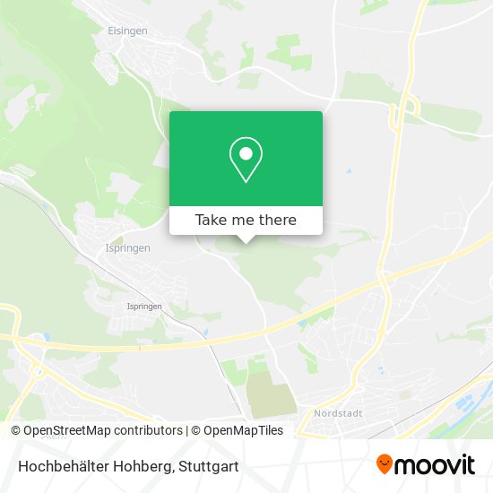 Hochbehälter Hohberg map