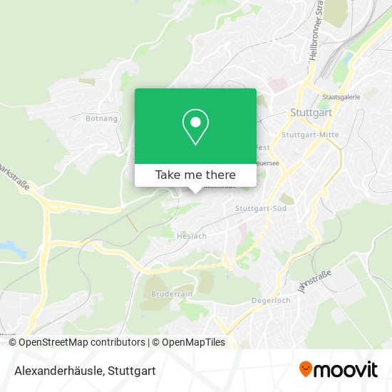 Alexanderhäusle map