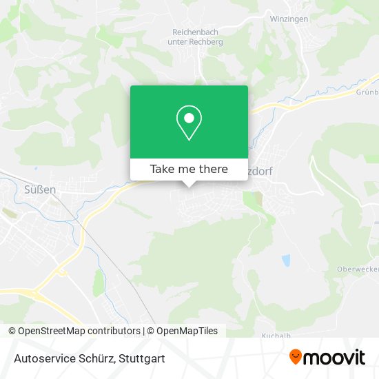 Карта Autoservice Schürz