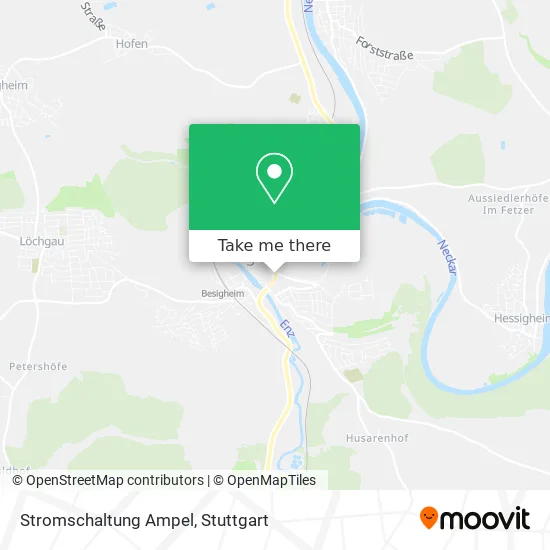 Карта Stromschaltung Ampel