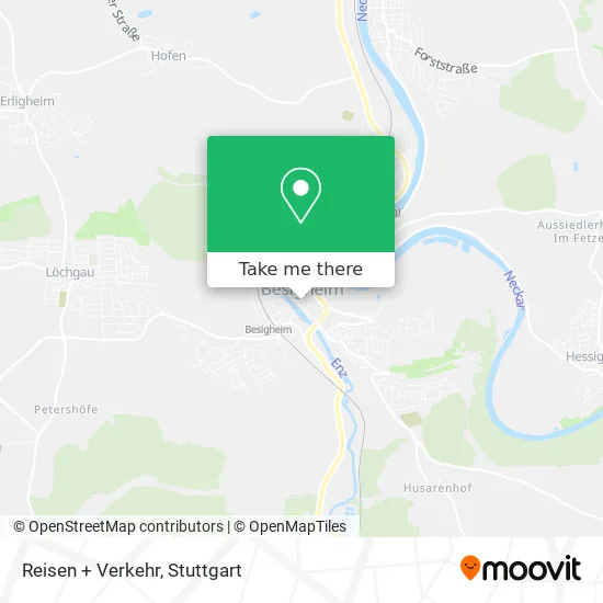 Карта Reisen + Verkehr