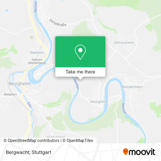 Карта Bergwacht