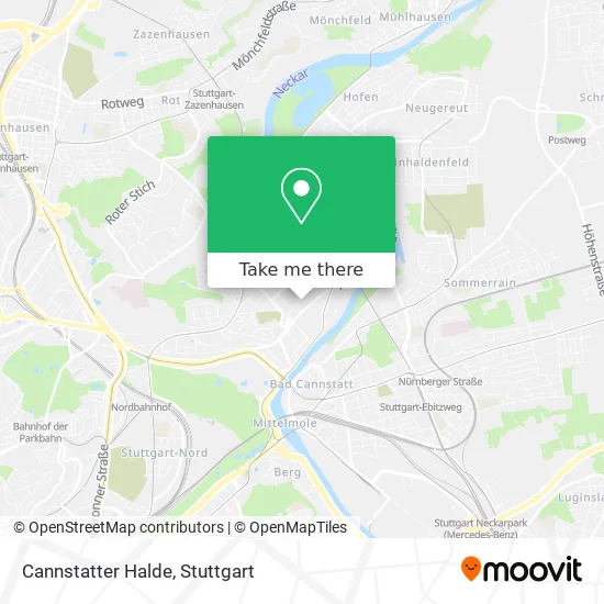 Карта Cannstatter Halde
