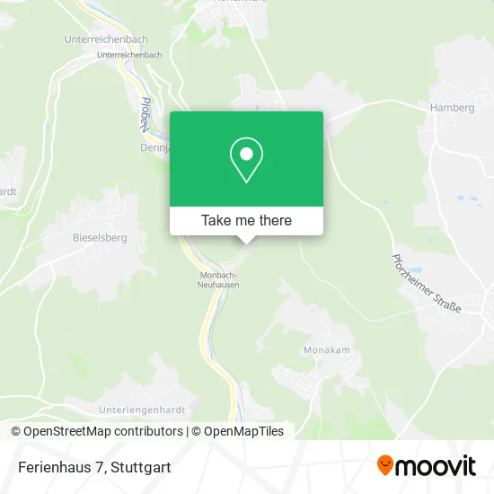 Карта Ferienhaus 7