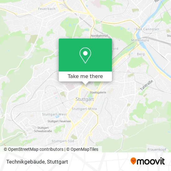 Карта Technikgebäude